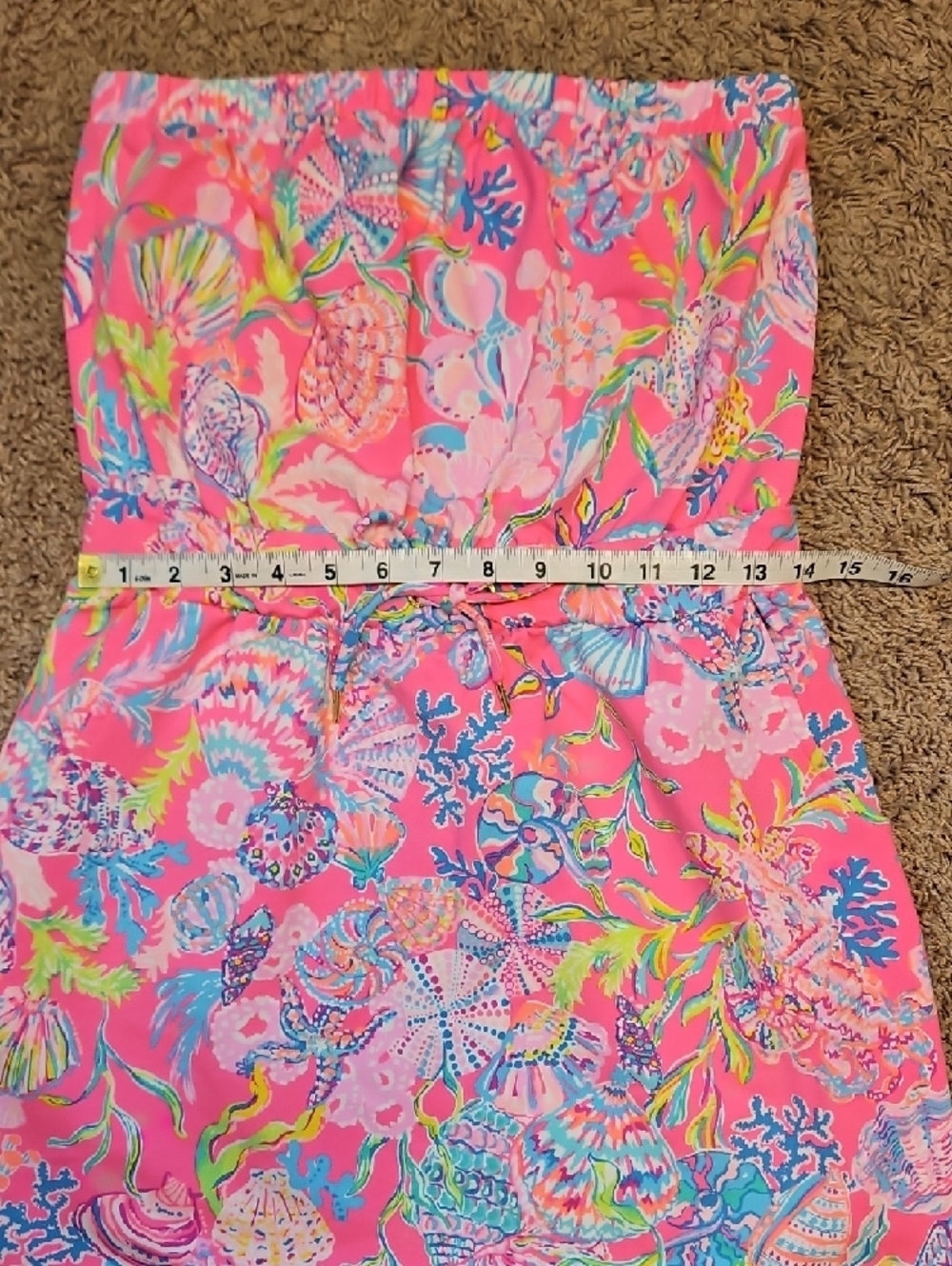Lilly Pulitzer Larch Strapless Cover-up Dress - Picture 7 of 9